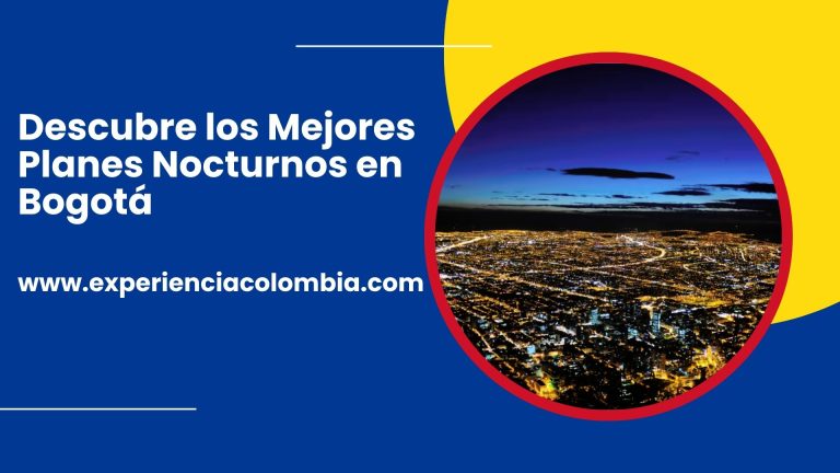 Descubre los Mejores Planes Nocturnos en Bogotá